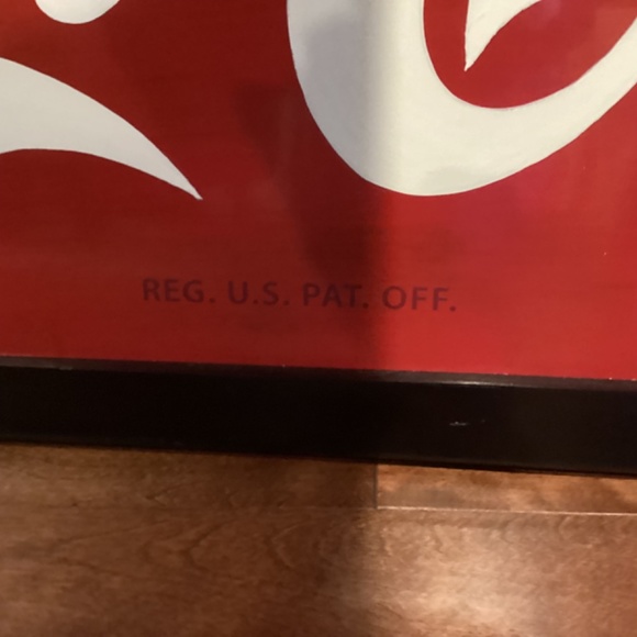 Vintage Metal Coca Cola Sign - Picture 2 of 6